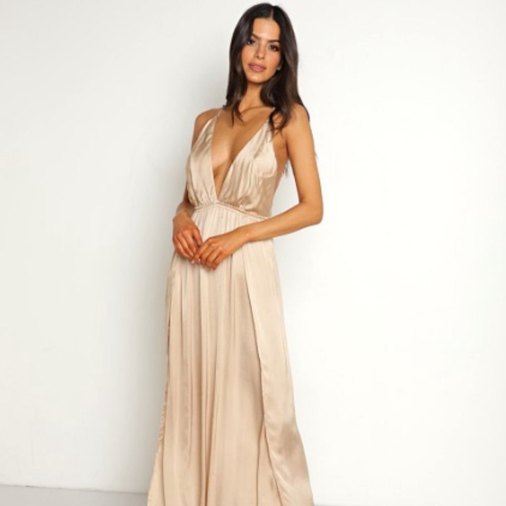 Indah River Maxi Dress Palomino M